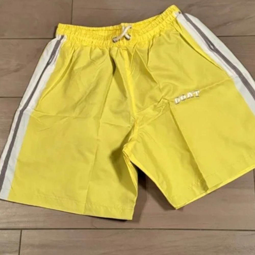 GOAT Women's Yellow Athletic Shorts